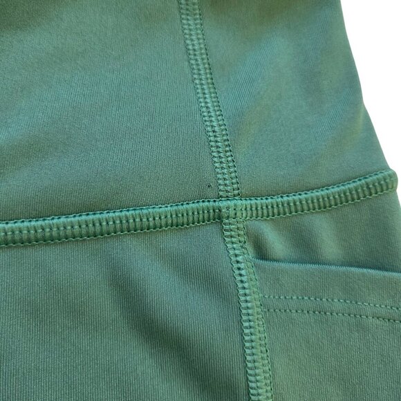 Victoria's Secret Biker Shorts Womens XS Green Athletic Workout Jogging Running - Picture 11 of 11